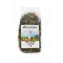 Factoryherbs KWIAT GŁOGU Z LIŚCIEM 75 G